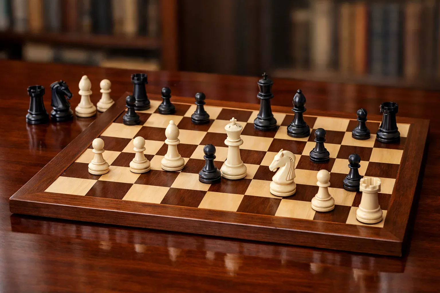 Tablero de ajedrez representando el sistema suizo de competición